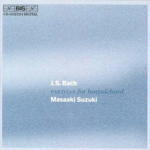 the album cover for Masaaki Suzuki - 6 Partitas