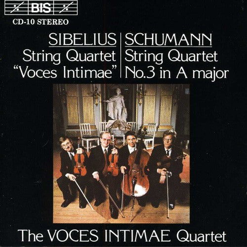 the album cover for Voces Intimae - String Quartets