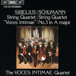the album cover for Voces Intimae - String Quartets