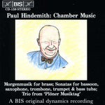 the album cover for Hindemith / Recorder Trio / Malmo Brass Ensemble - Chamber Music