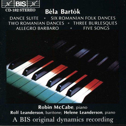 the album cover for Robin McCabe - Dance Suite / 6 Romanian Folk Dances