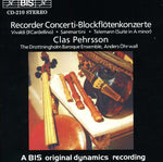 the album cover for CLAS PEHRSSON - Recorder Concerti / Suite