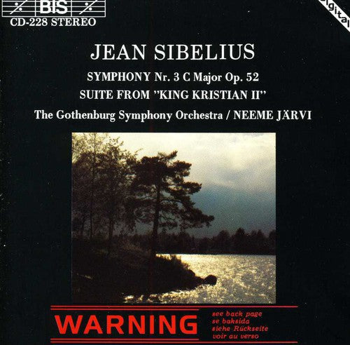 the album cover for Neeme Järvi - Symphony 3
