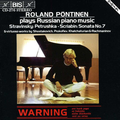 the album cover for ROLAND PONTINEN - 3 Movements from Petrouchka