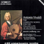 the album cover for Nils-Erik Sparf - Complete Works for the Italian Lute of His Period