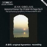 the album cover for Neeme Järvi - Historical Scenes I & II