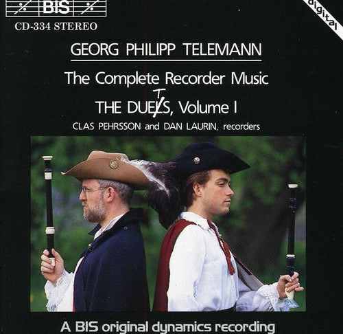 GP Telemann - Dúos de flautas dulces completos (CD)