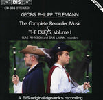 GP Telemann - Dúos de flautas dulces completos (CD)
