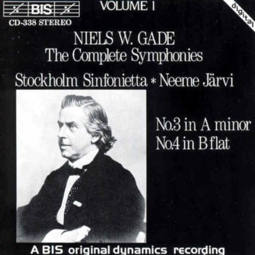 the album cover for Neeme Järvi - Symphonies 3 & 4