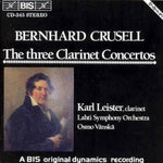 the album cover for Karl Leister - 3 Clarinet Concertos