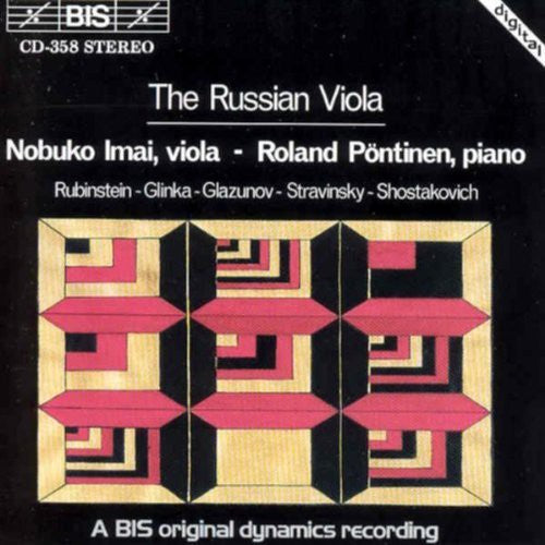 the album cover for ROLAND PONTINEN - Russian Viola / Various