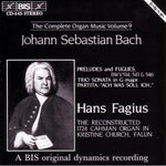 the album cover for HANS FAGIUS - Organ Works 9