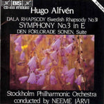 the album cover for Alfven Stockhokm Philharmonic Orch/Jarvi/Neeme - Symphony 3 in E: Dala Rhapsody