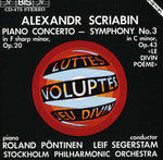 the album cover for ROLAND PONTINEN - Piano Concerto / Symphony 3 "Divine Poem"