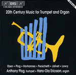 the album cover for ANTHONY PLOG - 20th Century Music for Trumpet & Organ / Various