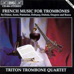 the album cover for Triton Trombone Quartet - French Music for Trombones / Various