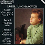 the album cover for TORLEIF THEDEEN - Two Cello Concertos