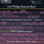 the album cover for Miklos Spanyi - Complete Keyboard Concerti V