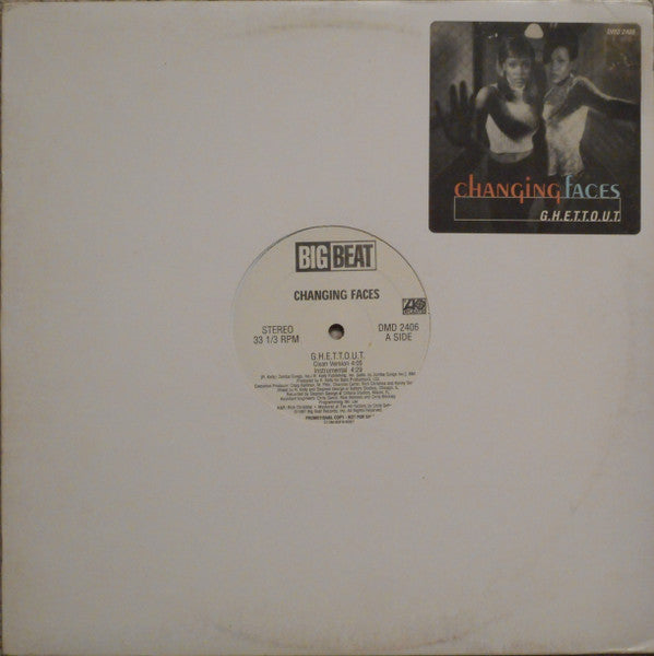 Changing Faces : G.H.E.T.T.O.U.T. (12", Promo)