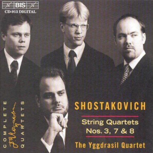 the album cover for Yggdrasil - Qtet #3 Op.73 / QTQ #7 Op.108 / Qtet #8 Op.110
