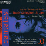 Masaaki Suzuki - Cantatas X: BWV.179, BWV.105, BWV.186 (CD)
