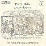 the album cover for Ronald Brautigam - Keyboard Music #3: London Sonatas