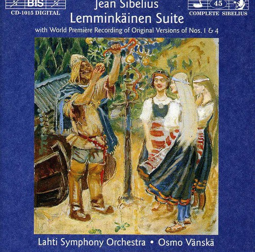 the album cover for Osmo Vanska - Lemminkainen Ste Op.22: 4 Legends from Kalevala