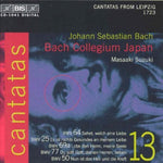the album cover for Masaaki Suzuki - Cantatas 13