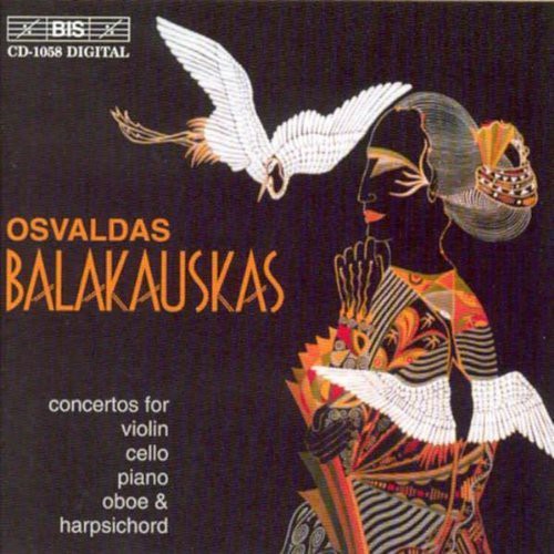 the album cover for Rusne Mataityte - Concertos for Violin Oboe Harpsichord Piano Cello