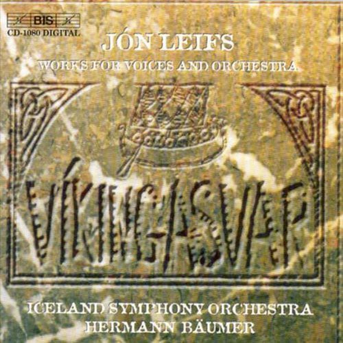 the album cover for Hermann Baumer - Vikingasvar