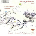 the album cover for Yoshiko Kojima - Sonatas for Fortepiano & Violin