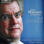 the album cover for Osmo Vanska - Symphonies 3 & 4