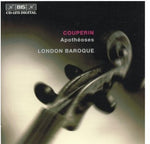 the album cover for London Baroque - Apotheoses