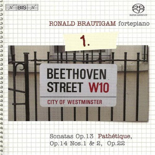 the album cover for Ronald Brautigam - Complete Works for Solo Piano 1