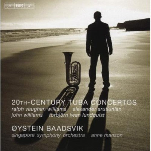 the album cover for Anne Manson - 20th Century Tuba Concertos