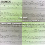 the album cover for Opus X - Keyboard Concertos 16