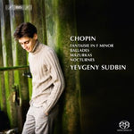 the album cover for Yevgeny Sudbin - Yevgeny Sudbin