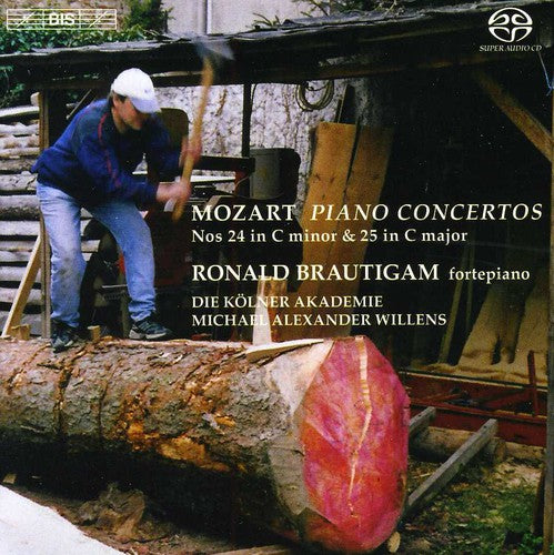 the album cover for Ronald Brautigam - Piano Concertos