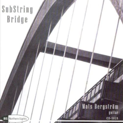 the album cover for Mats Bergstrom - Substr Bridge