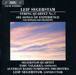 the album cover for Austrian Radio Symphony Orchestra - String Quartet 7 / 6 Songs of Experience