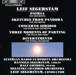 the album cover for Leif Segerstam - Concerto Setioso
