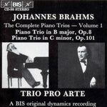 the album cover for Elisabeth Westenholz - Piano Trio in B Op8