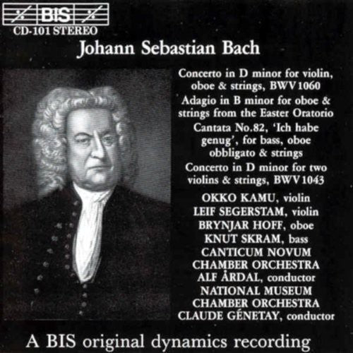 the album cover for Brynjar Hoff - Concerto in D minor / Adagio