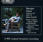 the album cover for Jukka Savijoki - Baroque Suites Plays on the Guitar / Various