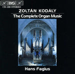 the album cover for HANS FAGIUS - Complete Organ Music