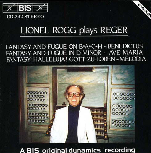 the album cover for Lionel Rogg - Organ Works