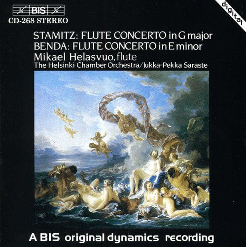 the album cover for Mikael Helasvuo - Flute Concerto in G
