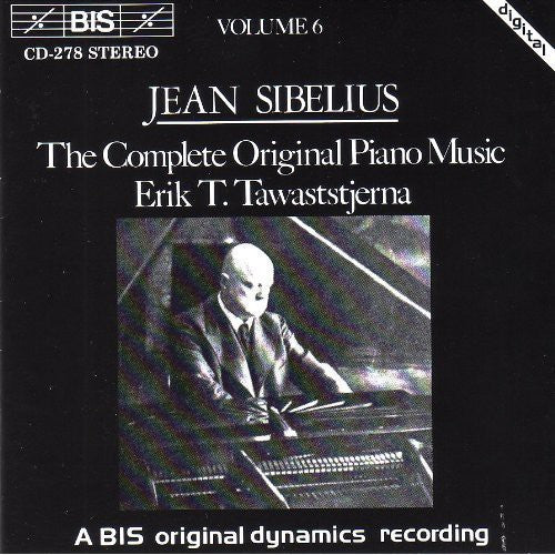 the album cover for Erik T. Tawaststjerna - Piano Works 6