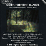 the album cover for Christina Hogman - 9 German Arias / Nel Dolce Dell'oblio