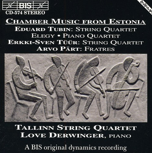 the album cover for Love Derwinger - Chamber Music for Estonia / Various